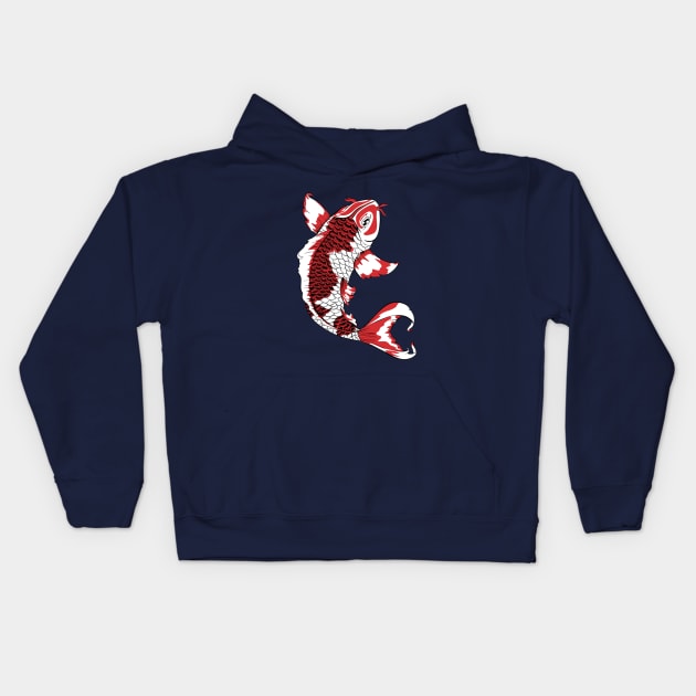 Koi Kids Hoodie by kellyoconnell